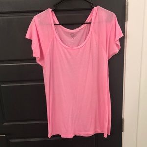 EUC J. Crew tissue soft scoop neck shirt